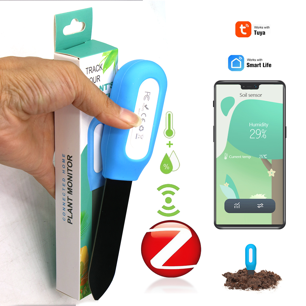 Plant Sensor - Inteligentny czujnik gleby Zigbee do monitorowania