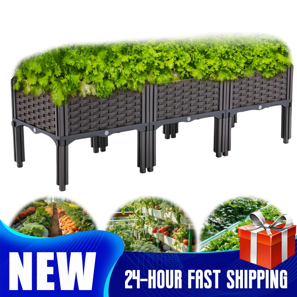 Self Watering Planter - Podwyższona grządka ogrodowa z drenażem i