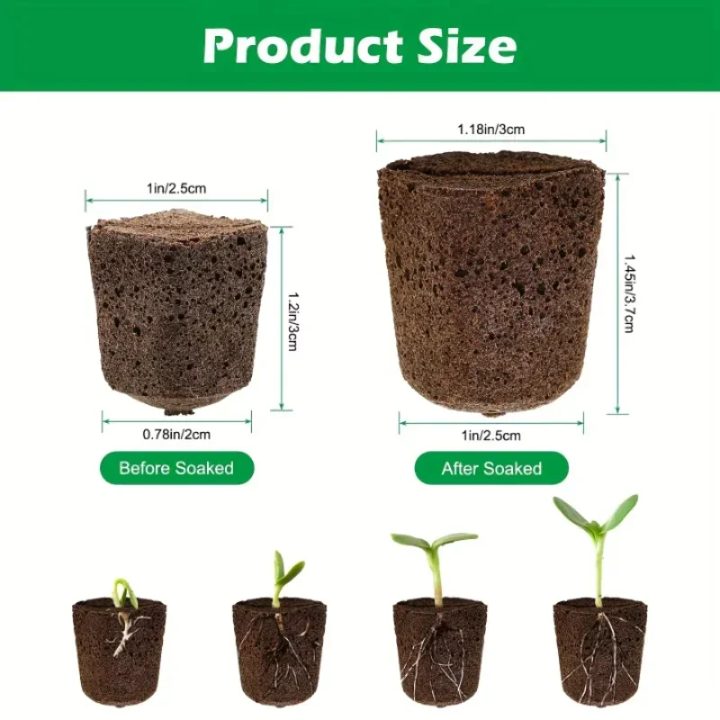 Indoor Garden Kit - Zestaw gąbek startowych do sadzonek do