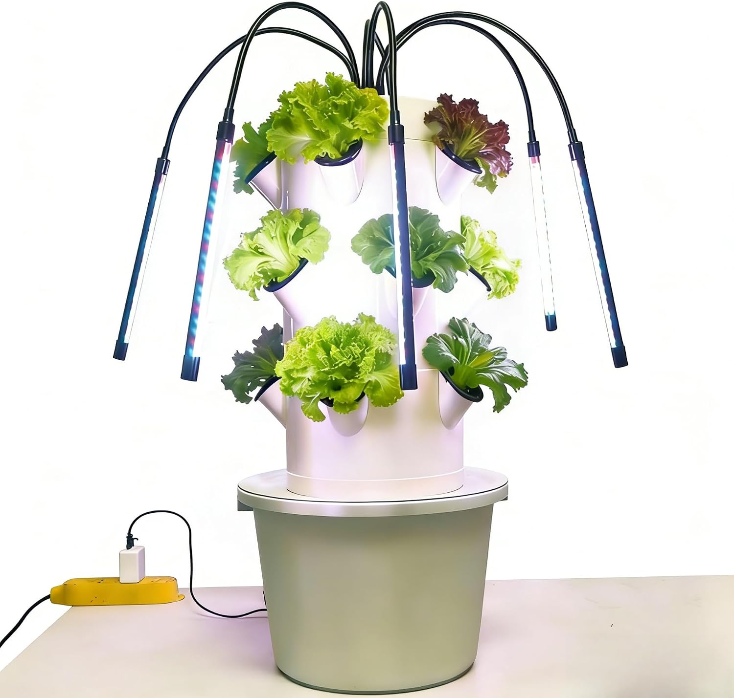 Hydroponic Tower - Pionowy system hydroponiczny do uprawy roślin,