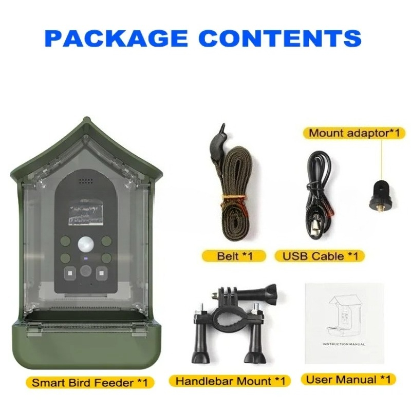 Garden Camera - Wodoodporna kamera do obserwacji dzikiej przyrody