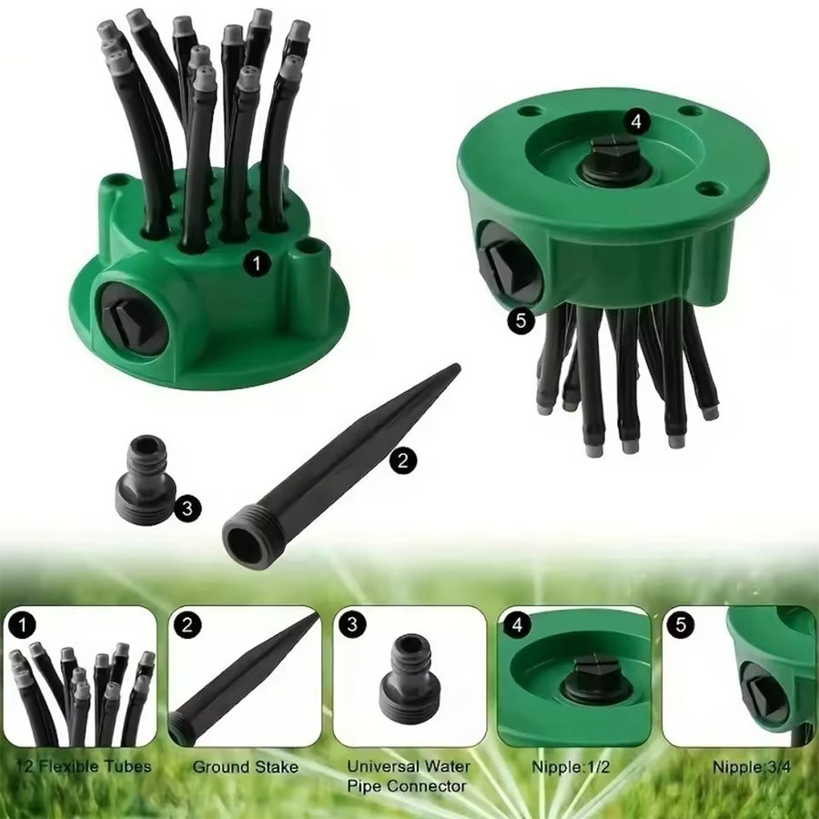 360 °   Automatyczny obrotowy  – Automatic Watering recenzja i cena