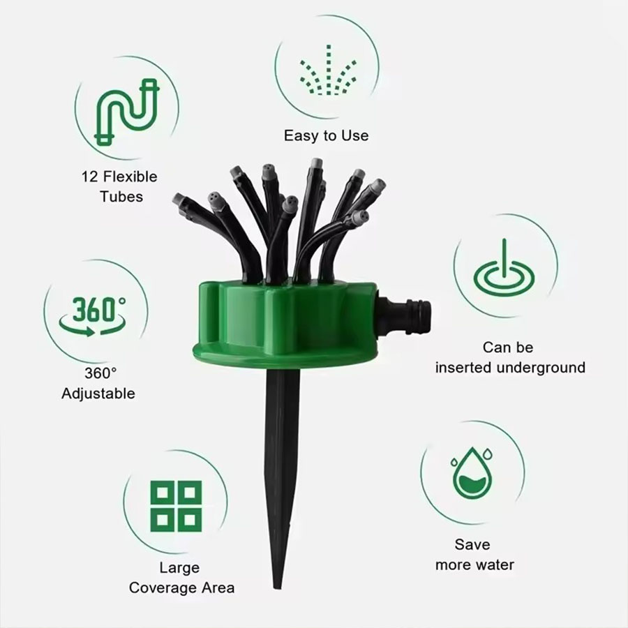 360 °   Automatyczny obrotowy  – Automatic Watering recenzja i cena