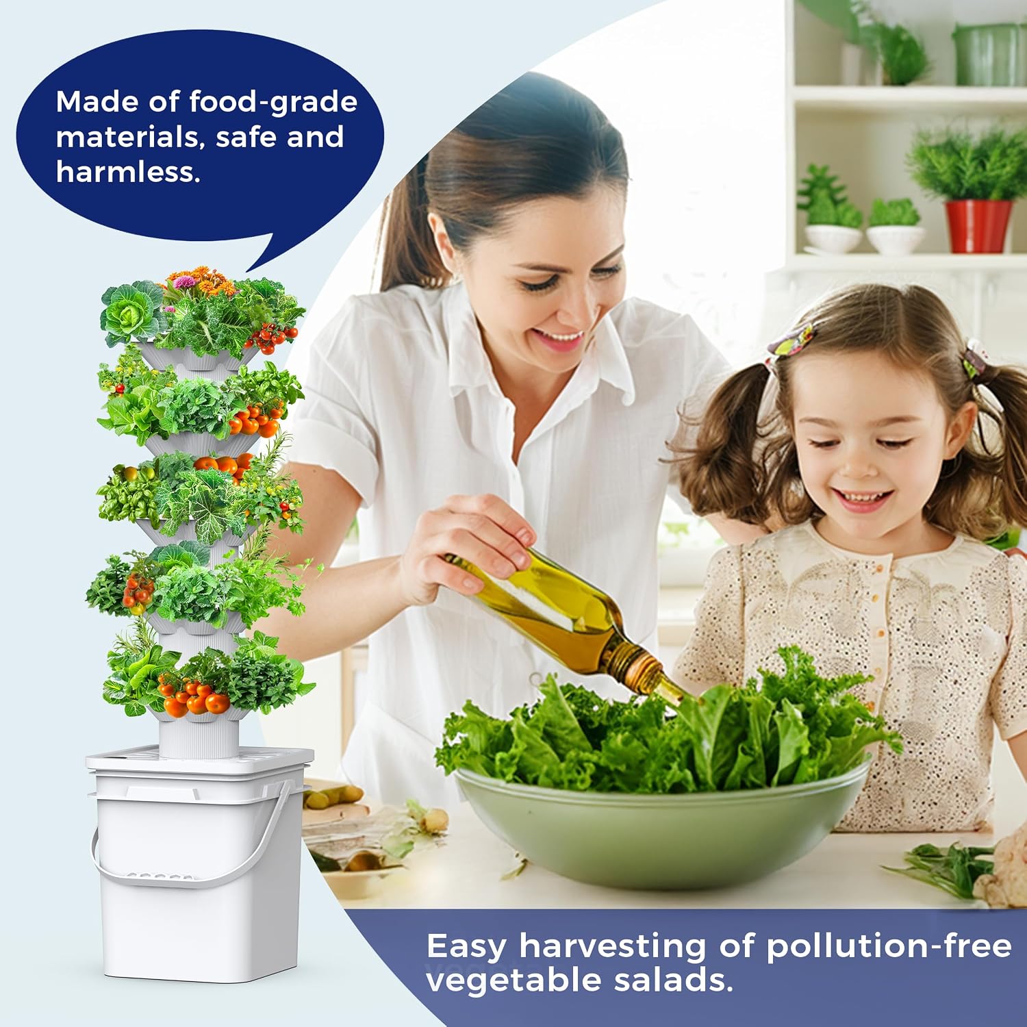 Zestaw do uprawy hydroponiczne – Hydroponic Tower recenzja i cena