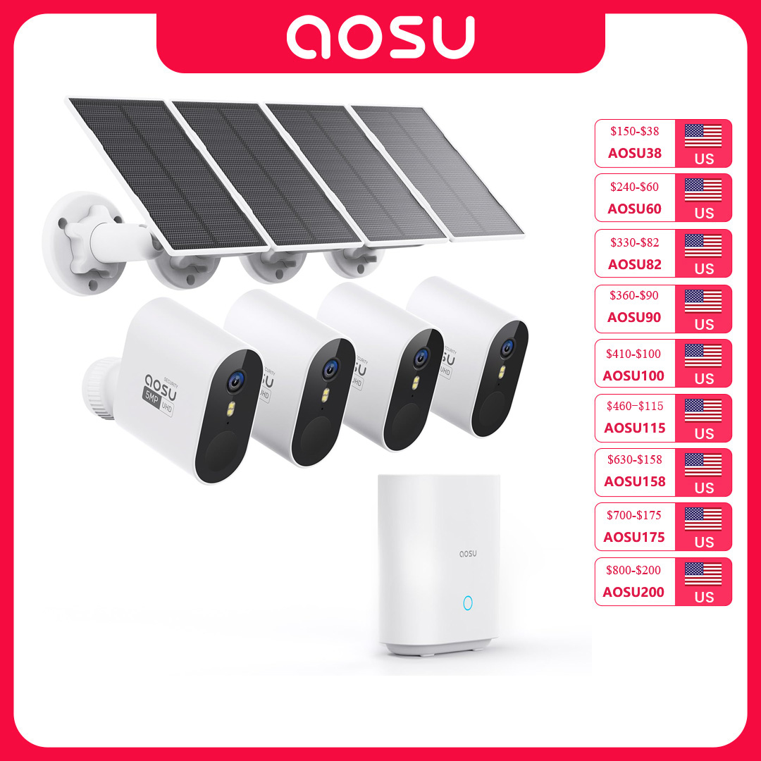 AOSU 5MP Zewnętrzny System Kam – Garden Camera recenzja i cena