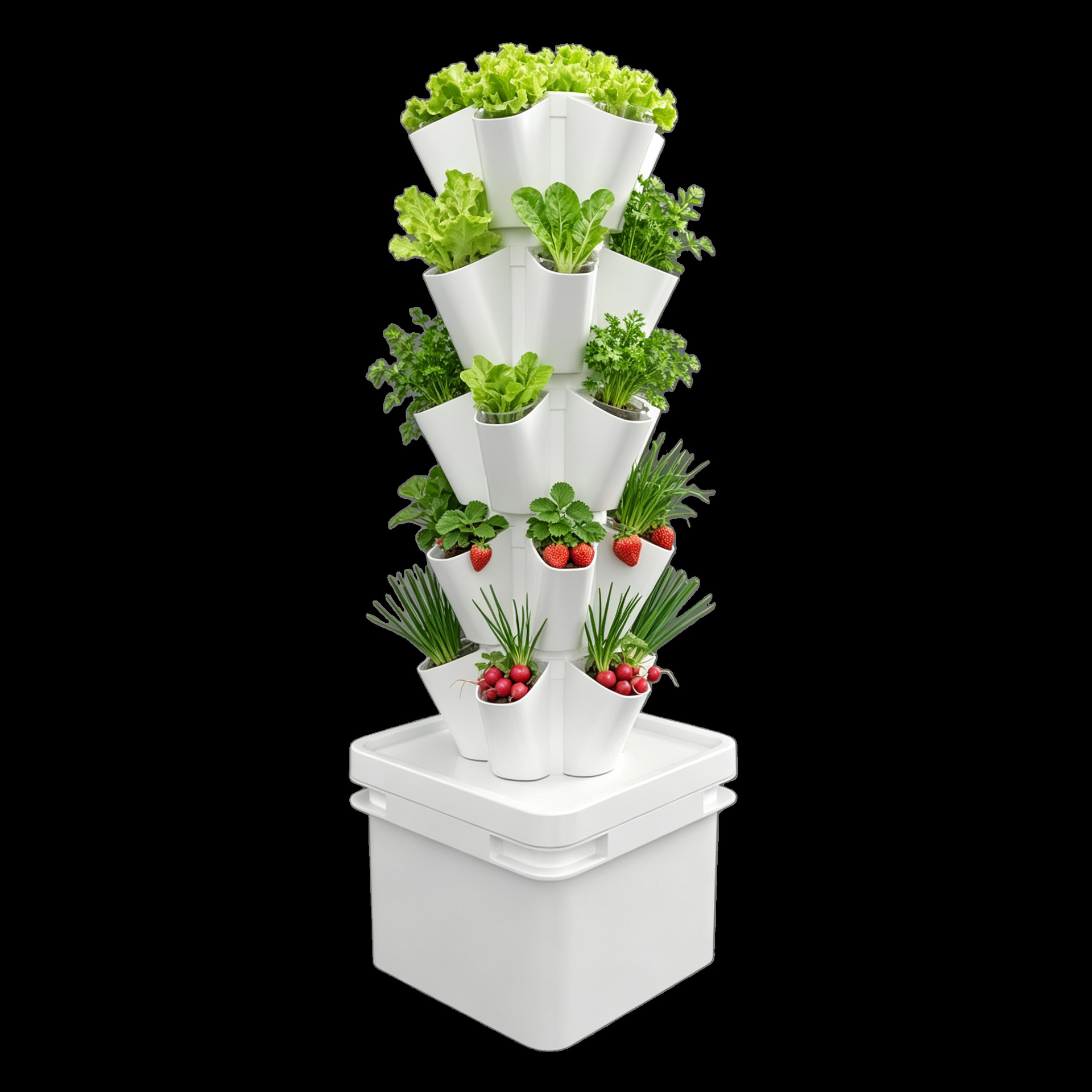 8L Biurkowa Wieża Hydroponiczn – Hydroponic Tower recenzja i cena