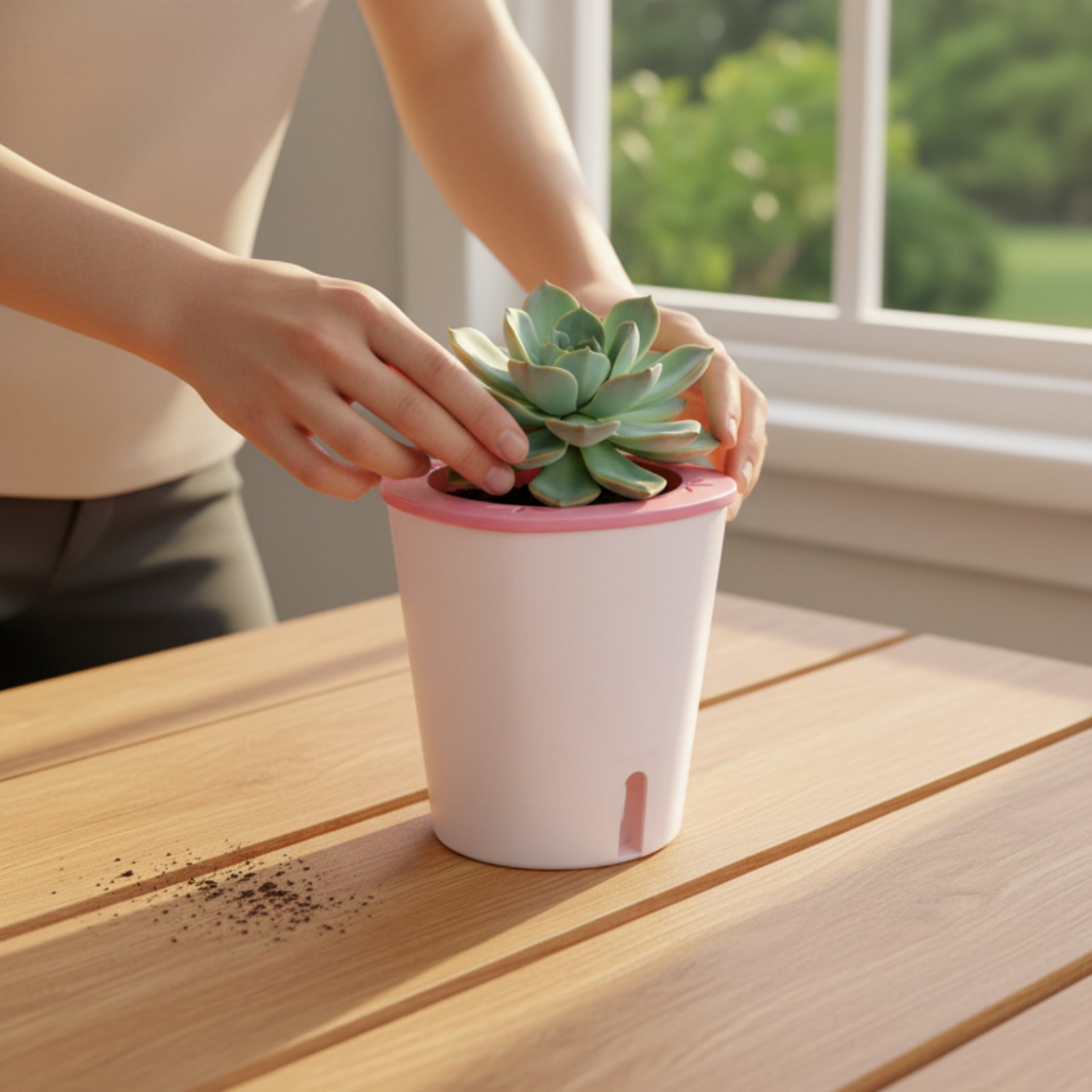 Samonawadniająca doniczka duża – Self Watering Planter recenzja i cena