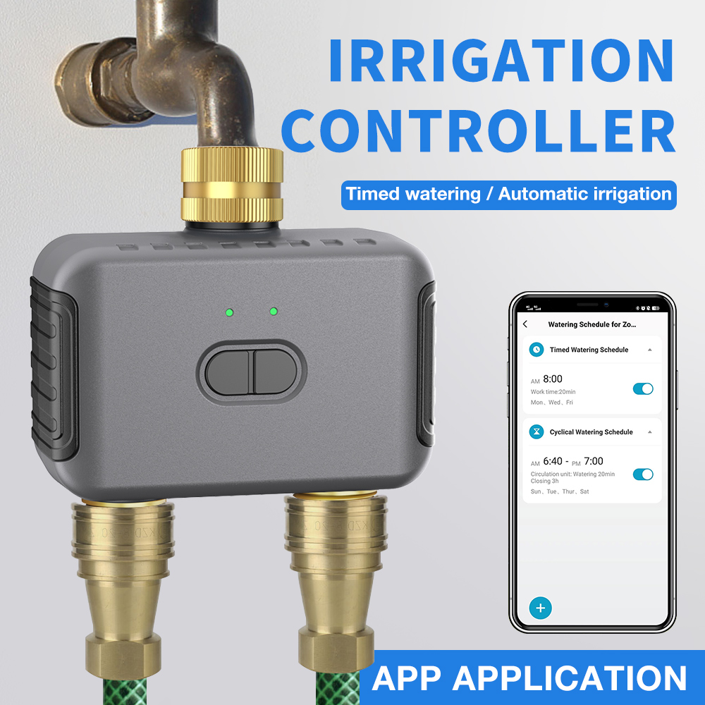 Programator podlewania Tuya 2  – Automatic Watering recenzja i cena