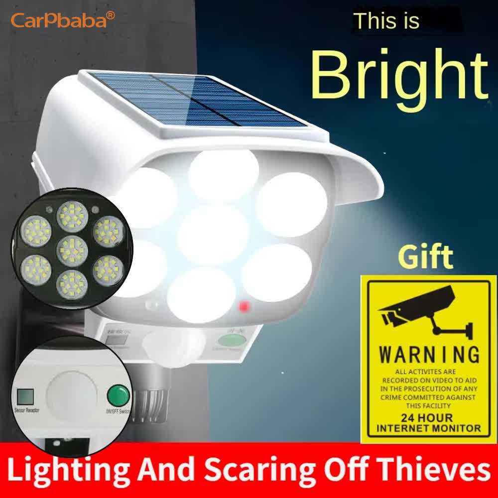 Zewnętrzna Solarna Lampa Bezpi – Garden Camera recenzja i cena
